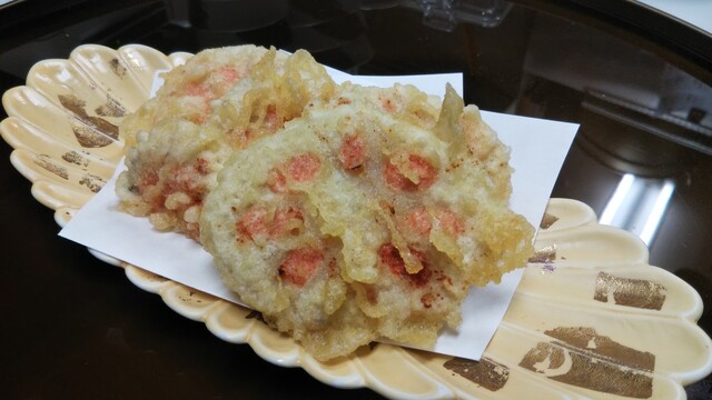 蓮根めんたい・射込み揚げ